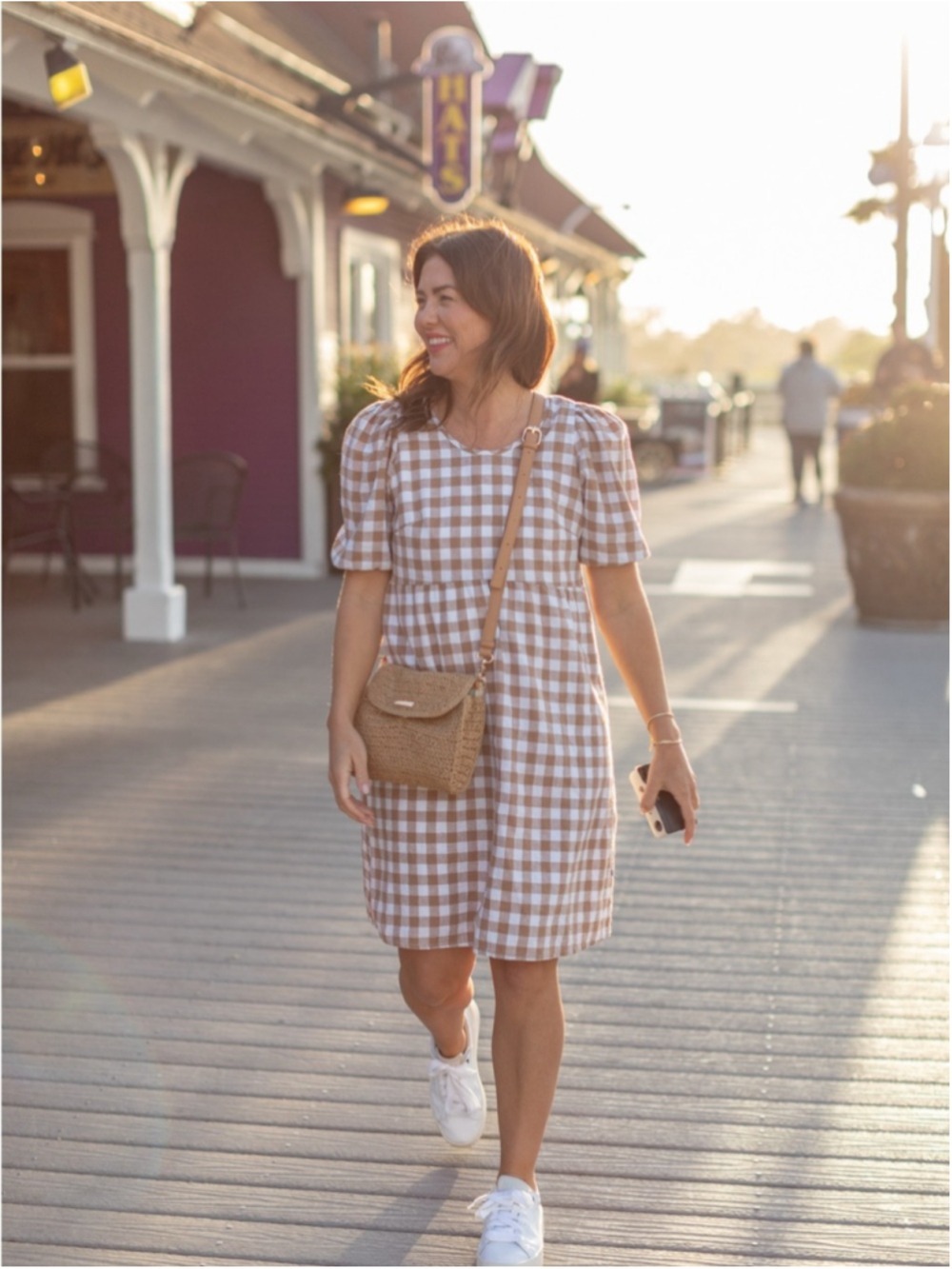 North Kinder Gingham Jilly Dress Size XL